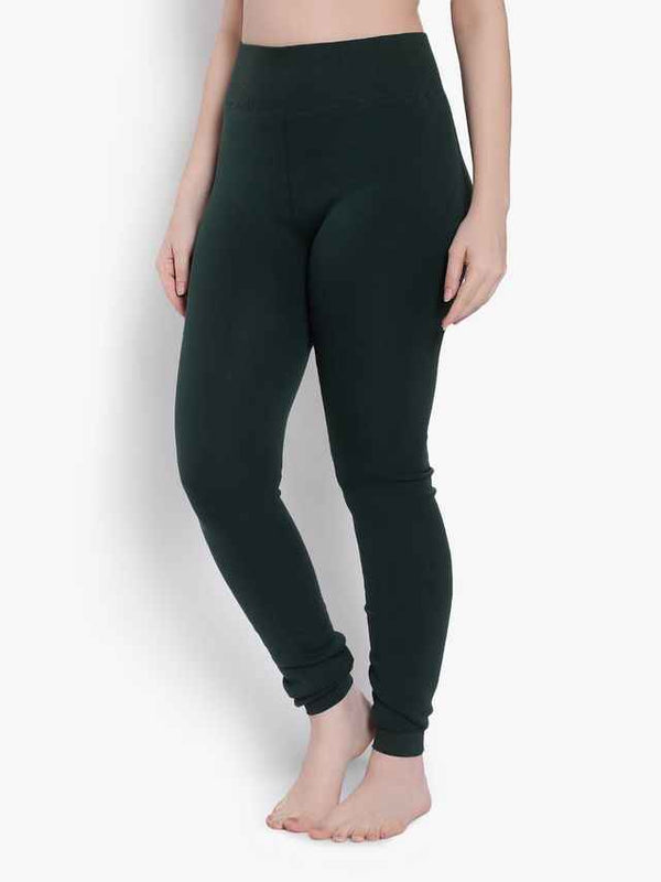 Women Warm Fur Woollen Thermal Bottoms