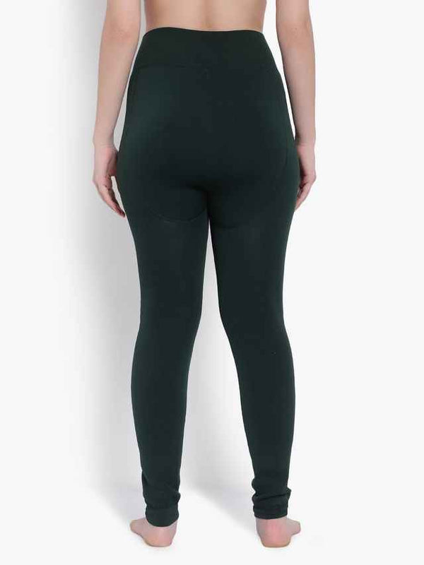 Women Warm Fur Woollen Thermal Bottoms