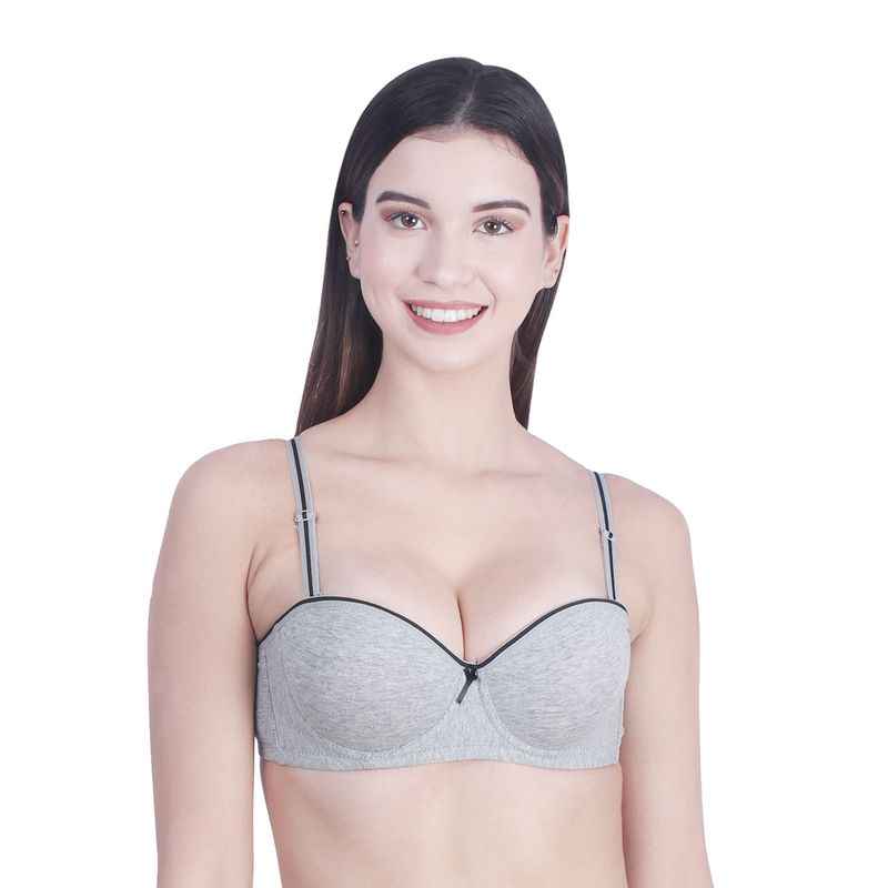 Medium Coverage Underwired Heavily Padded Everyday Bra With All Day Comfort