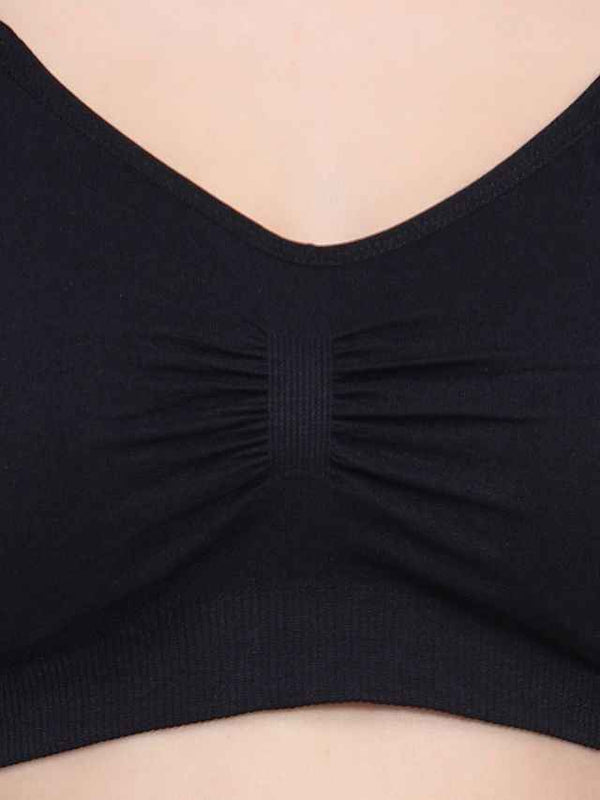 Full Coverage Removable Padding Non-Wired Maternity Bra - All Day Comfort