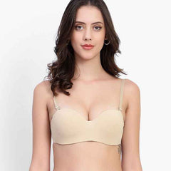 Medium Coverage Underwired Lightly Padded Push-Up Bra With All Day Comfort