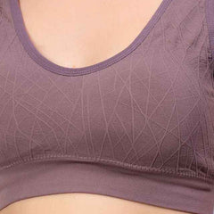 Full Coverage Removable Padding Workout Bra With All Day Comfort