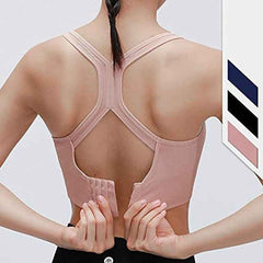 Full Coverage Removable Padding Workout Bra With All Day Comfort