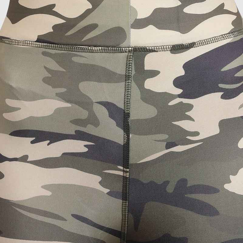 Camouflage Printed Dry Fit Skinny Fit Tights