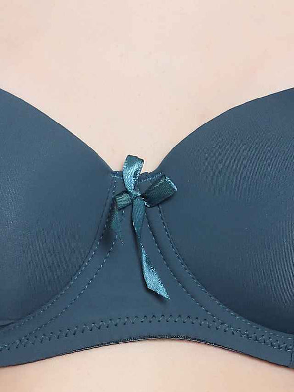 Medium Coverage Underwired Heavily Padded Bra 's All Day Comfort