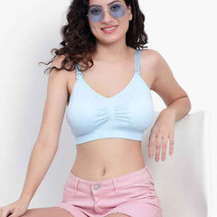 Full Coverage Removable padding Non-Wired Maternity Bra- All Day Comfort