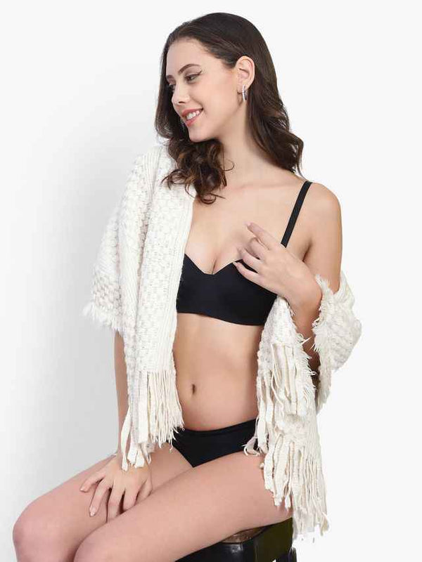 Medium Coverage Underwired Lightly Padded Push-Up Bra With All Day Comfort