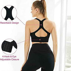 Full Coverage Removable Padding Workout Bra With All Day Comfort
