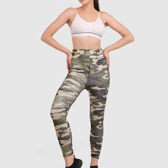 Camouflage Printed Dry Fit Skinny Fit Tights