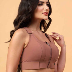 Women Full Coverage Workout Sports Bra With All Day Comfort