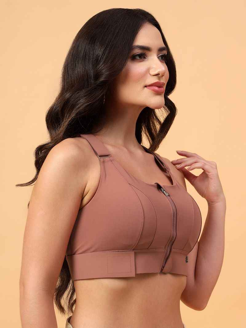 Women Full Coverage Workout Sports Bra With All Day Comfort