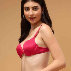 Medium Coverage Underwired Lightly Padded Plunge All Day Comfort Bra