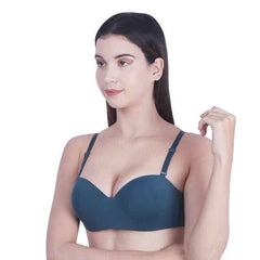 Medium Coverage Underwired Lightly Padded Push-Up Bra With All Day Comfort