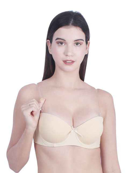 Medium Coverage Underwired Heavily Padded Bras With All Day Comfort
