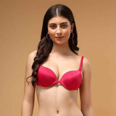 Medium Coverage Underwired Lightly Padded Plunge All Day Comfort Bra
