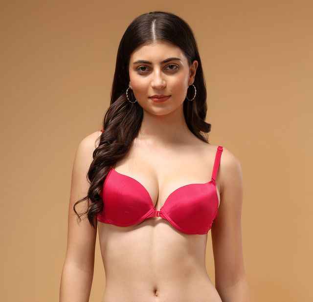 Medium Coverage Underwired Lightly Padded Plunge All Day Comfort Bra