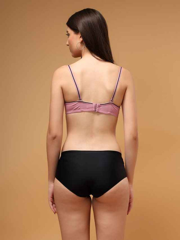 Medium Coverage Underwired Heavily Padded Everyday Bra With All Day Comfort