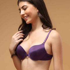 Medium Coverage Underwired Lightly Padded Plunge All Day Comfort Bra