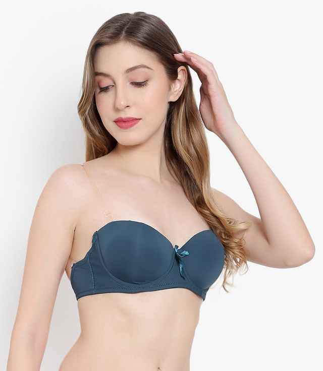 Medium Coverage Underwired Heavily Padded Bra 's All Day Comfort
