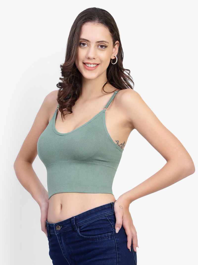 Full Coverage Lightly Padded Bralette Bra With All Day Comfort