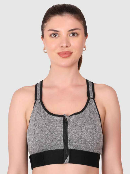 Women Full Coverage Workout Sports Bra With All Day Comfort