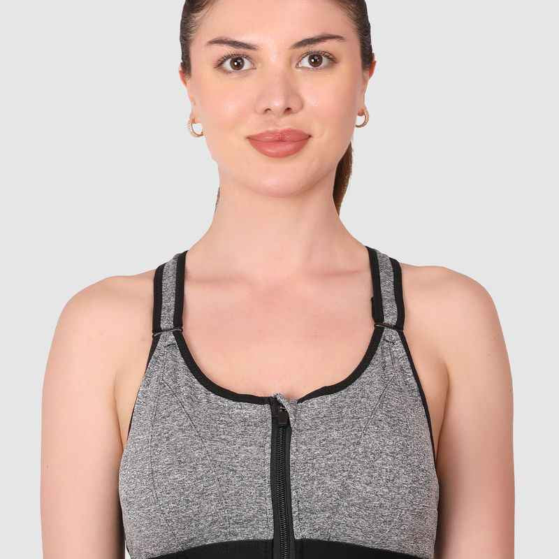 Women Full Coverage Workout Sports Bra With All Day Comfort