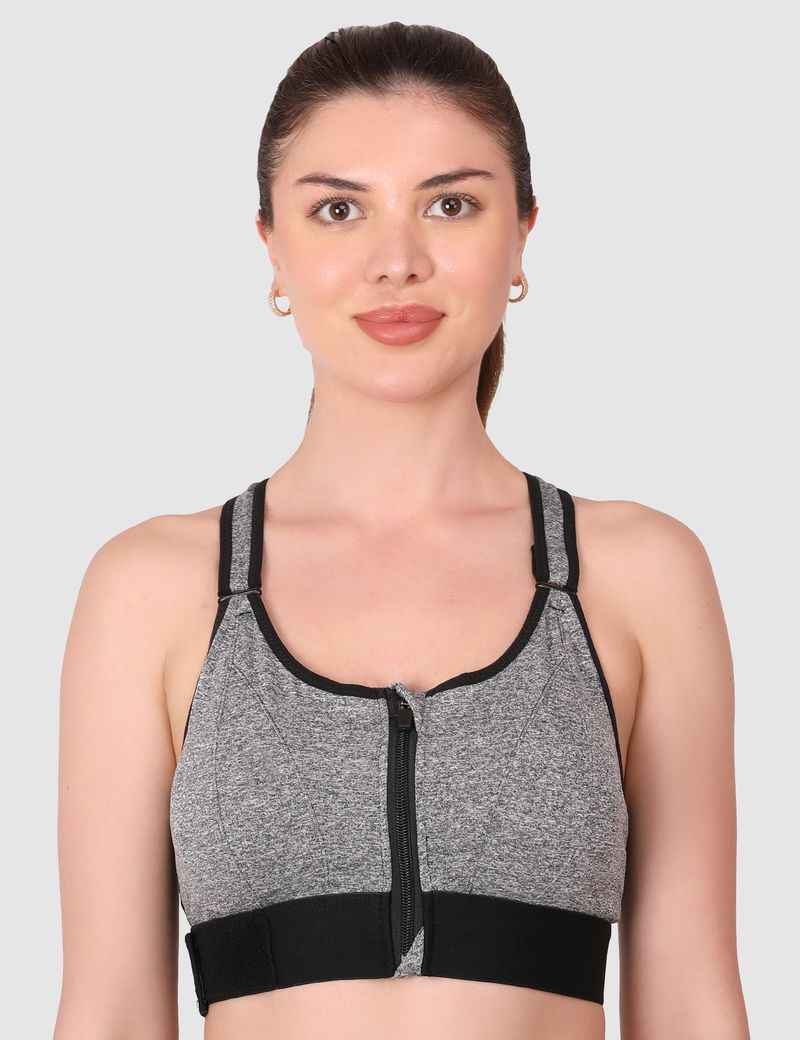 Women Full Coverage Workout Sports Bra With All Day Comfort