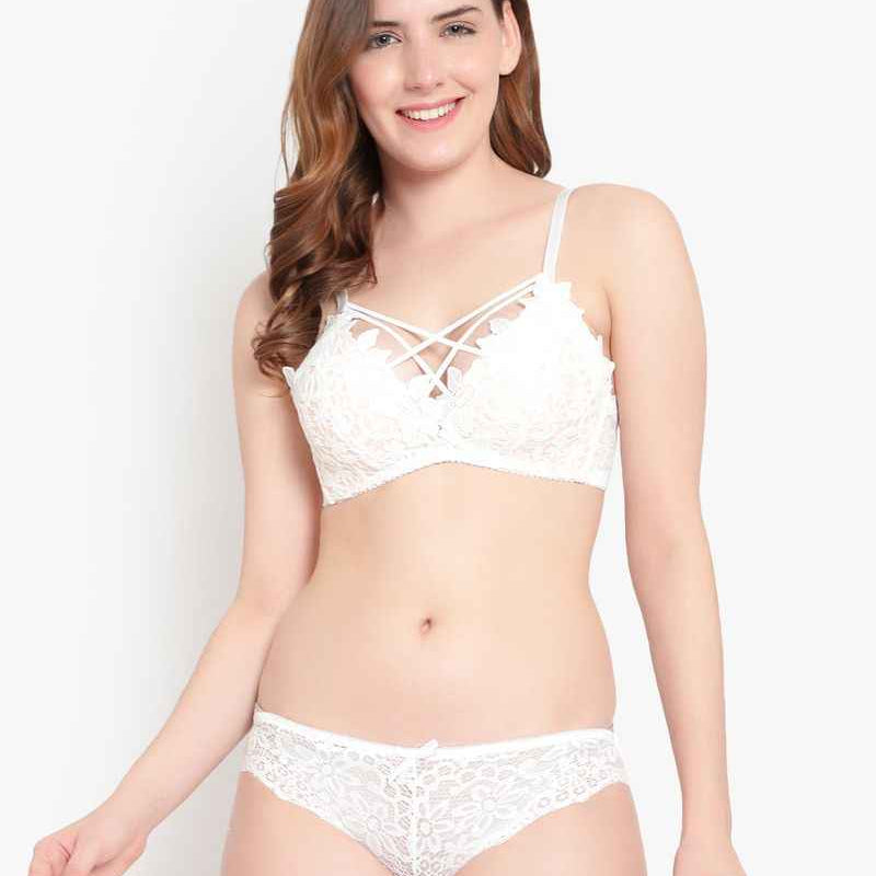 White Lace Lingerie Set