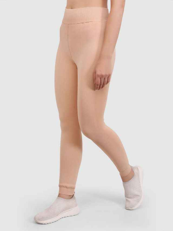 Women Warm Fur Woollen Thermal Bottoms