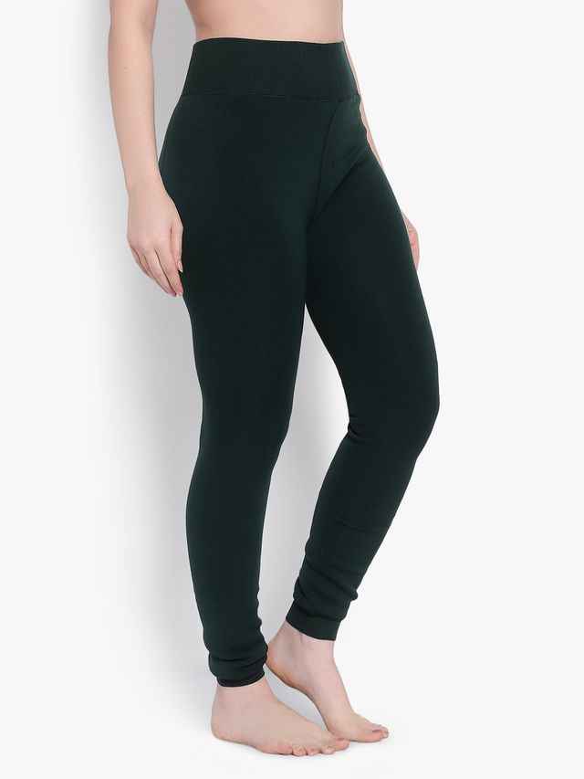 Women Warm Fur Woollen Thermal Bottoms