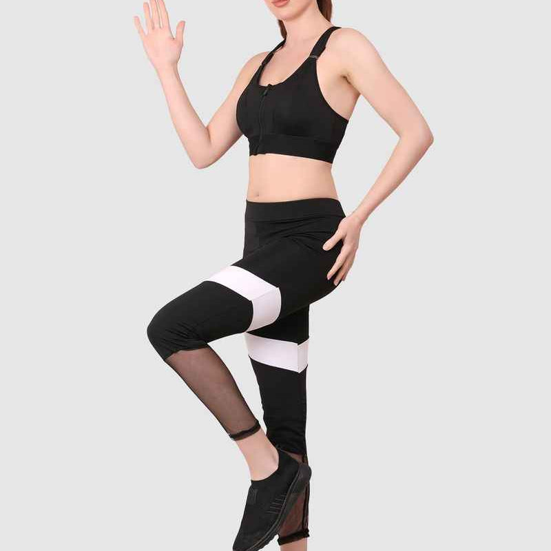 Women Full Coverage Workout Sports Bra With All Day Comfort