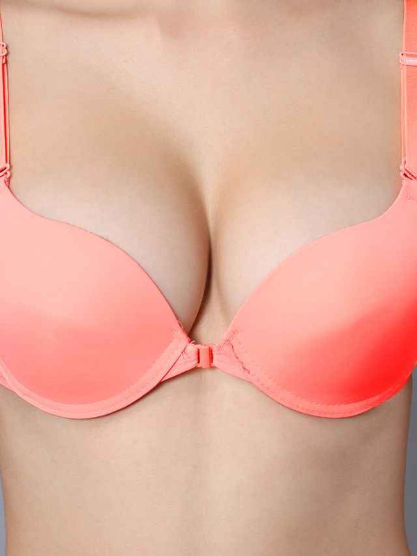 Medium Coverage Underwired Lightly Padded Plunge All Day Comfort Bra