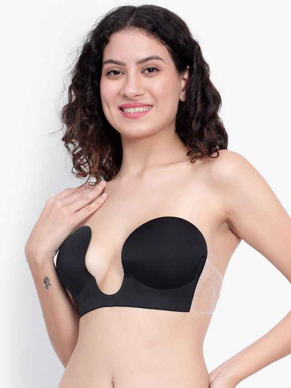 Medium Coverage Lightly Padded Strapless Push-Up Bra- All Day Comfort