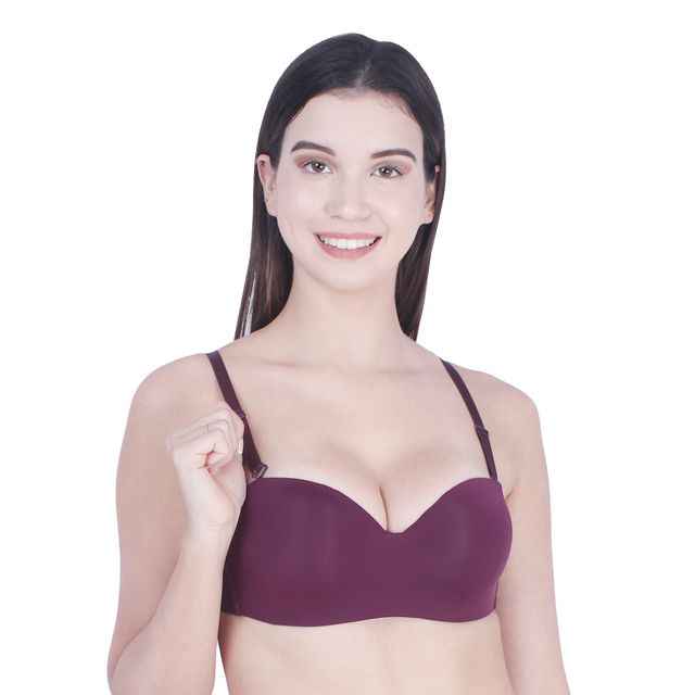 Medium Coverage Underwired Lightly Padded Push-Up Bra With All Day Comfort