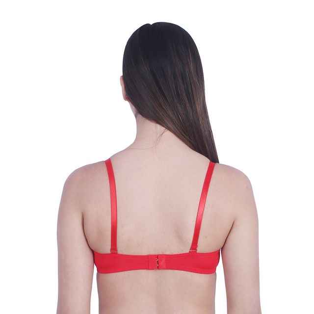 Medium Coverage Underwired Lightly Padded Push-Up Bra With All Day Comfort