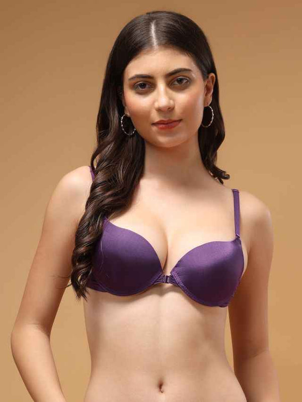 Medium Coverage Underwired Lightly Padded Plunge All Day Comfort Bra