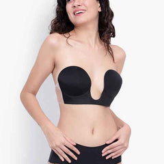 Medium Coverage Lightly Padded Strapless Push-Up Bra- All Day Comfort