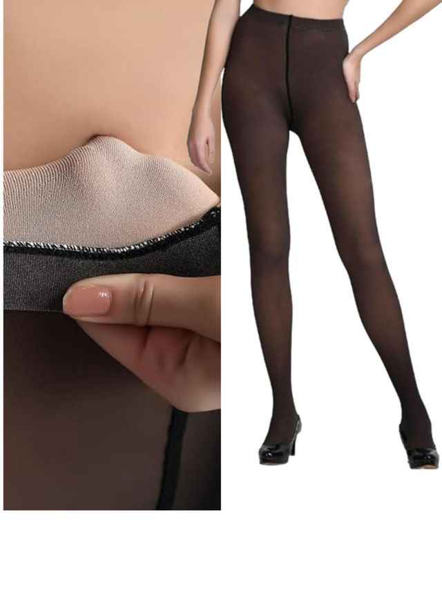 Stretchable Pantyhose Stockings With Attached Footies
