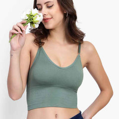 Full Coverage Lightly Padded Bralette Bra With All Day Comfort
