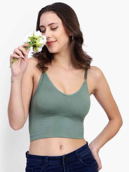Full Coverage Lightly Padded Bralette Bra With All Day Comfort