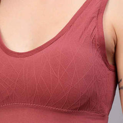 Full Coverage Removable Padding Workout Bra With All Day Comfort