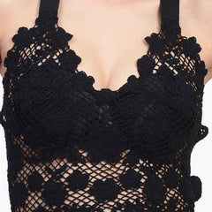 Floral Lace Medium Coverage Lightly Padded Bralette Bra With All Day Comfort