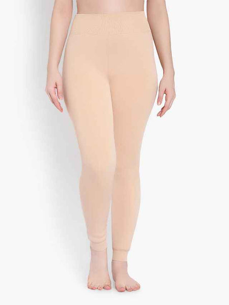 Woolen Mid-Rise Thermal Bottom