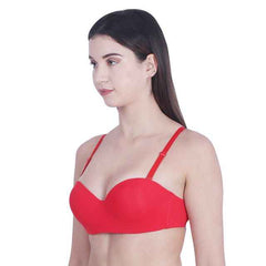 Medium Coverage Underwired Lightly Padded Push-Up Bra With All Day Comfort