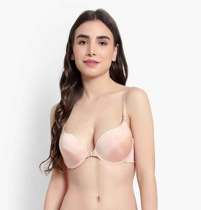 Medium Coverage Underwired Lightly Padded Plunge All Day Comfort Bra