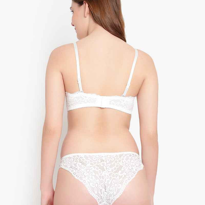 White Lace Lingerie Set