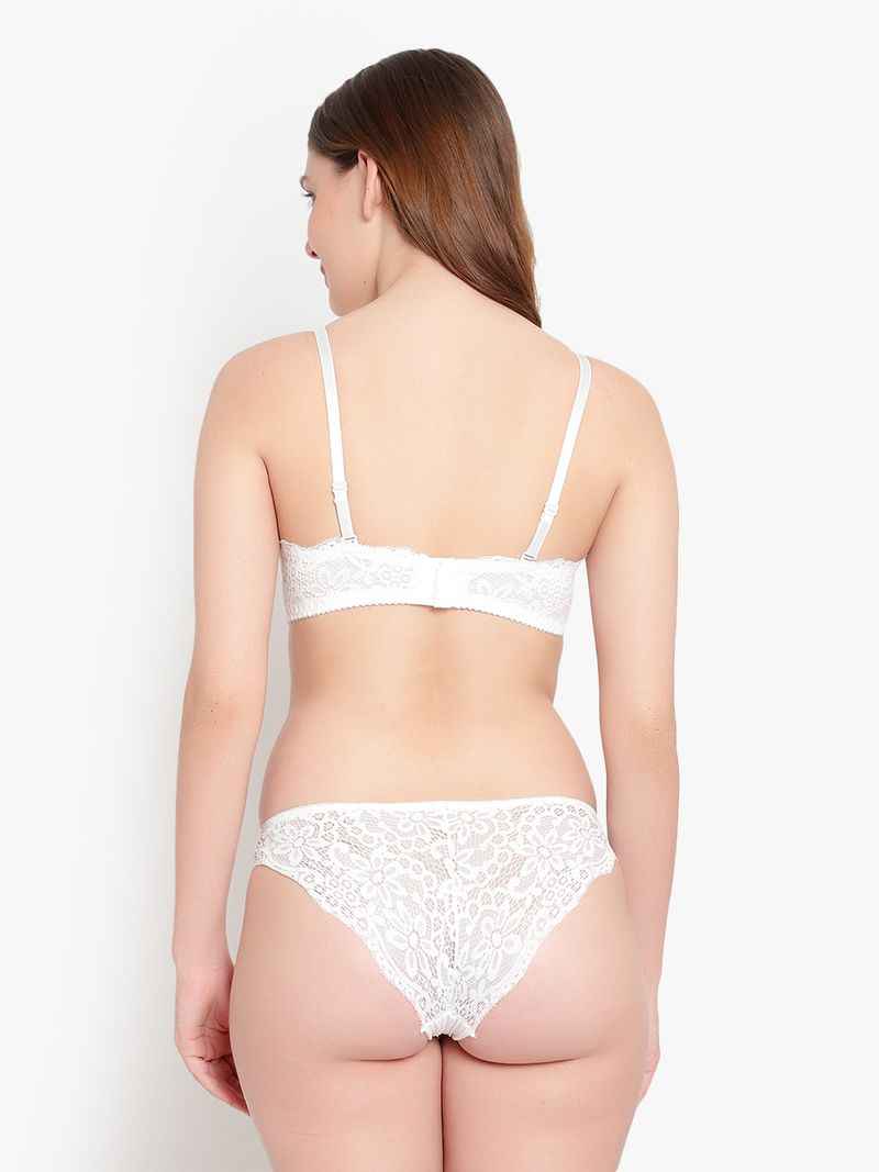 White Lace Lingerie Set