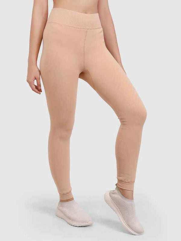 Women Warm Fur Woollen Thermal Bottoms