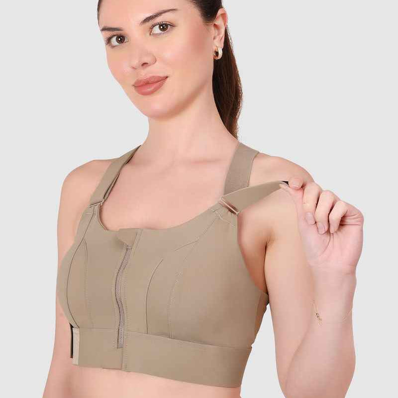 Women Full Coverage Workout Sports Bra With All Day Comfort
