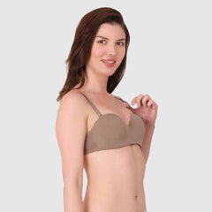 Medium Coverage Underwired Lightly Padded Push-Up Bra With All Day Comfort